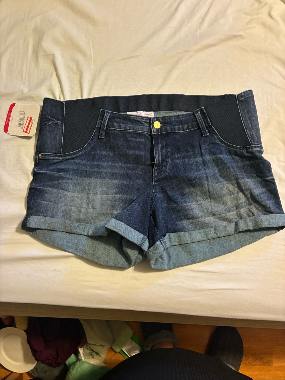 Maternity Denim Shorts